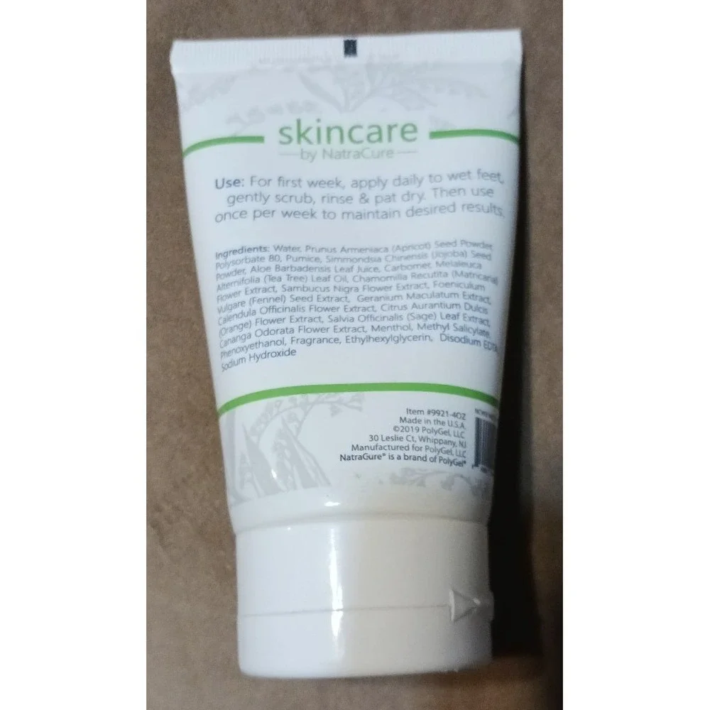 NEW NatraCure All Natural‎ Moisturizing Foot & Leg Cream